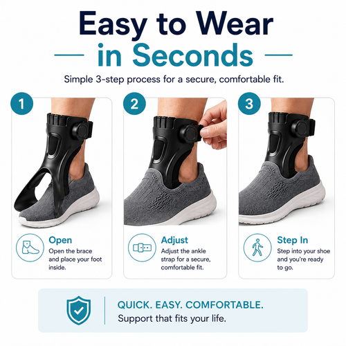 StrideFlex™ Foot Lift Brace