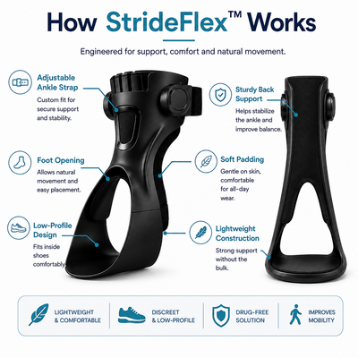 StrideFlex™ Foot Lift Brace