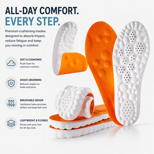 StrideFlex™ Comfort Insoles